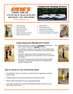 Commercial Cleaning Services