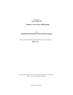 &yuml;&thorn; S ummaryrecordofthe 1 7 0 9 thmeeting - United Nations