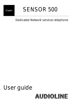 Doro Sensor 500 User Guide