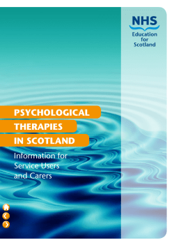 psychological therapies in scotland