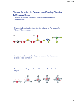 Chapter 9 - Notes