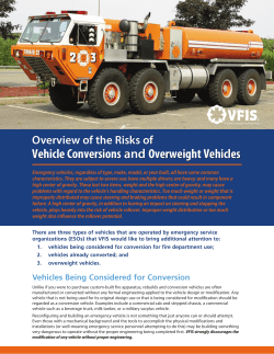 Conversion and Overweight Vehicle Risks-VFIS
