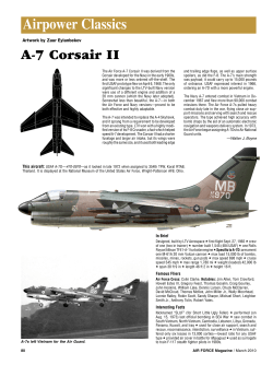 A-7 Corsair II - Air Force Magazine