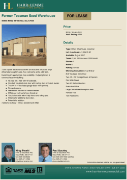 for lease - Harr-Lemme Commercial