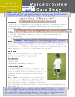 14.3 - Instructor Guide (Muscular)