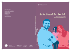 Safe. Sensible. Social. - UK Government Web Archive