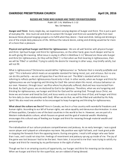 Sermon Notes - oakridge presbyterian church