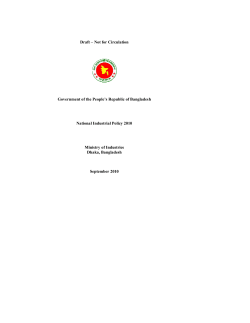 National Industrial Policy 2010
