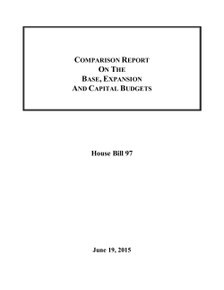 Comparison Report - North Carolina General Assembly