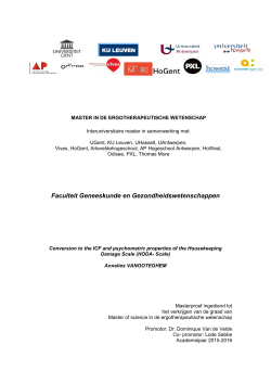 Faculteit Geneeskunde en Gezondheidswetenschappen