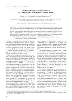 Oxidative Coupling Polymerization of 2,6