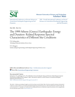 The 1999 Athens (Greece) Earthquake: Energy and Duration