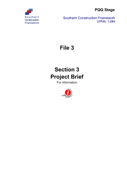 Item 11 - Southern Construction Framework
