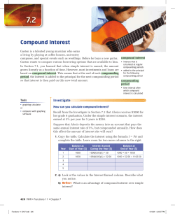 Compound Interest