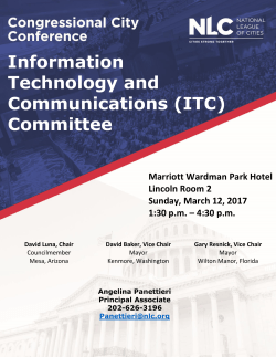 ITC Policy Book CCC 2017_0 - Congressional City Conference
