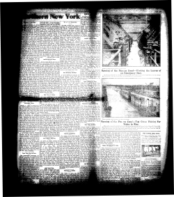 Opening of the Panama Canal&mdash;Working the Leaves Oi an