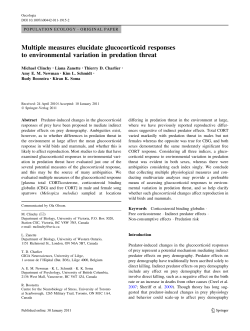 Multiple measures elucidate glucocorticoid responses to