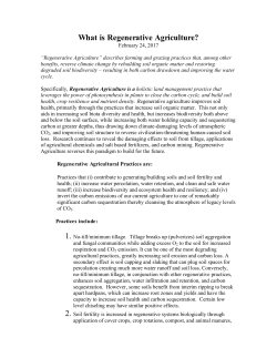 definition for regenerative agriculture