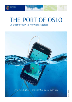 The PorT of oslo