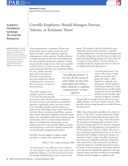 Guerrilla Employees - Wiley Online Library