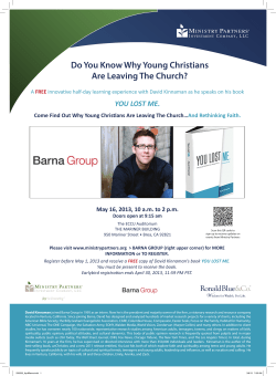 Do You Know Why Young Christians Are Leaving