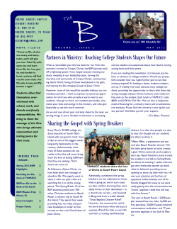 File - Baptist Student Ministry