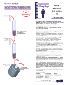 Human Whole Blood CD45 Depletion Kit