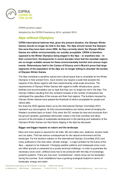 Alps without Olympics