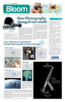 How Photography changed our world