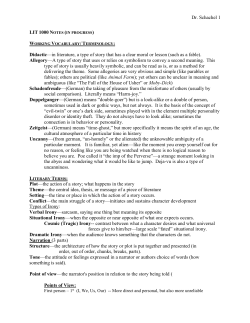 LIT 1000 NOTES IN PROGRESS