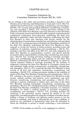 2013-183 - Laws of Florida - Florida Administrative Code