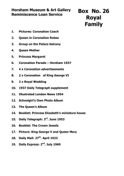 Royal family - Horsham Museum