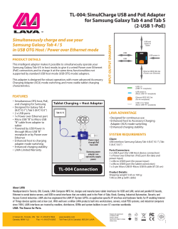 TL-004 - LAVA Computer MFG Inc.