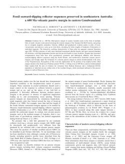 Fossil seaward-dipping reflector sequences preserved in