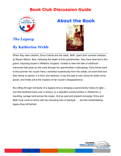 About the Book - Caledon Public Library