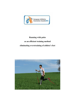 running with poles