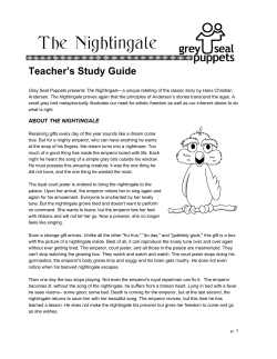 Study Guide - Grey Seal Puppets