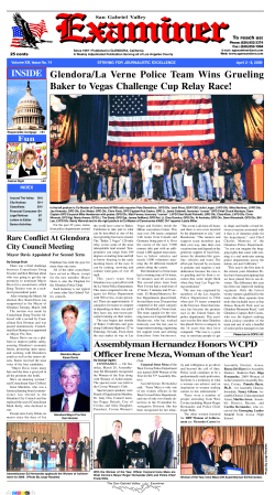 Glendora/La Verne Police Team Wins Grueling Baker to Vegas