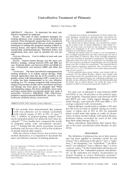 Cost-effective Treatment of Phimosis