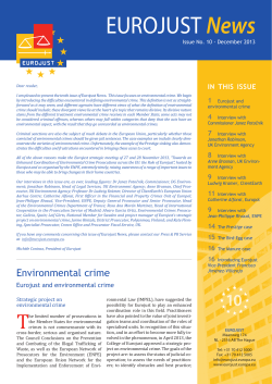 EUROJUST News