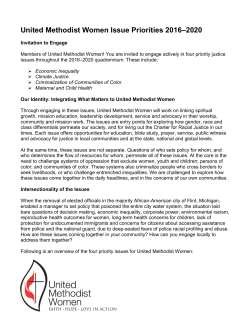 Learn about the 4 Priority Issues