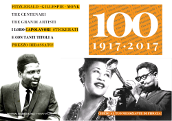 fitzgerald &middot; gillespie &middot; monk tre centenari tre