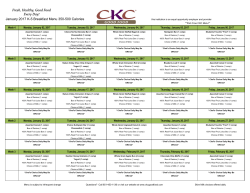 January 2017 K-5 Breakfast Menu 350