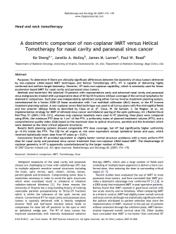 A dosimetric comparison of non-coplanar IMRT versus