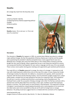 SIWATHU(an orange day mask from the Kasumbu
