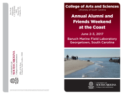 2017 Alumni Weekend Brochure eblast.indd