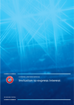 ITEI - Catering uniform services