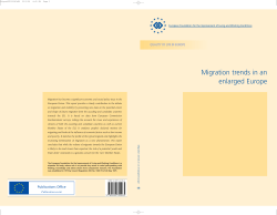 Migration trends in an enlarged Europe