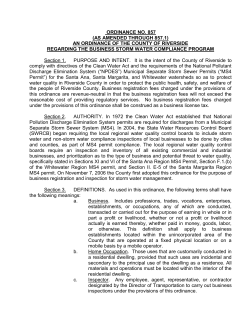 Ordinance No. 857 - Riverside County Clerk of the Board