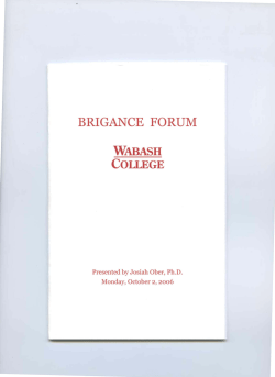 brigance forum - Stanford University